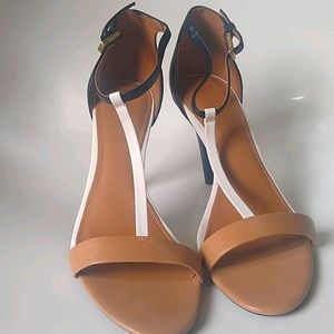 Women's heeled strappy Calvin Klein sandal